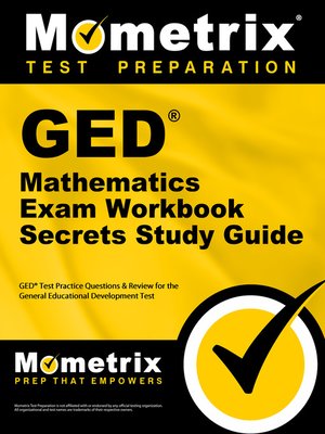 cover image of GED Mathematics Exam Secrets Workbook
